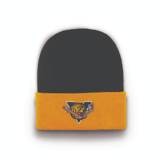 Tuque jaune et noir junior dk34